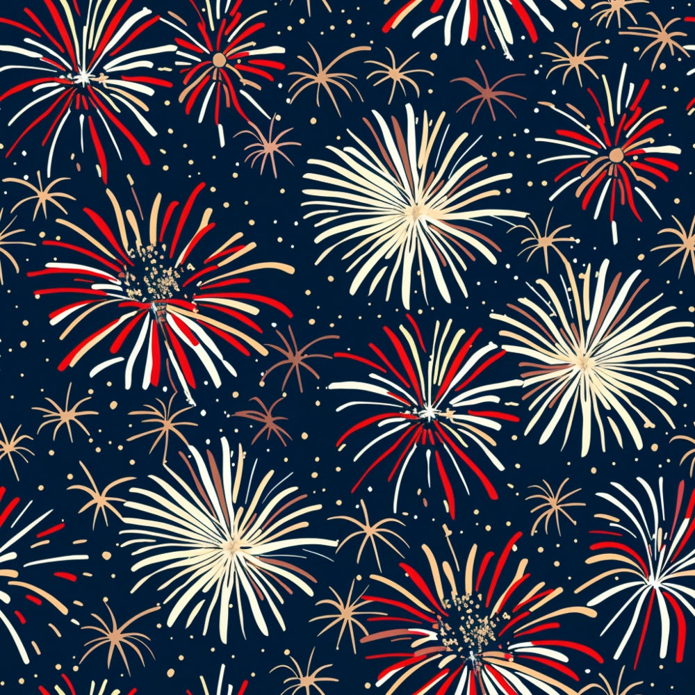 Daily Deal: Patriotic Pattern 2 Quilting Cotton Fabric - 45" x 2 Yards"