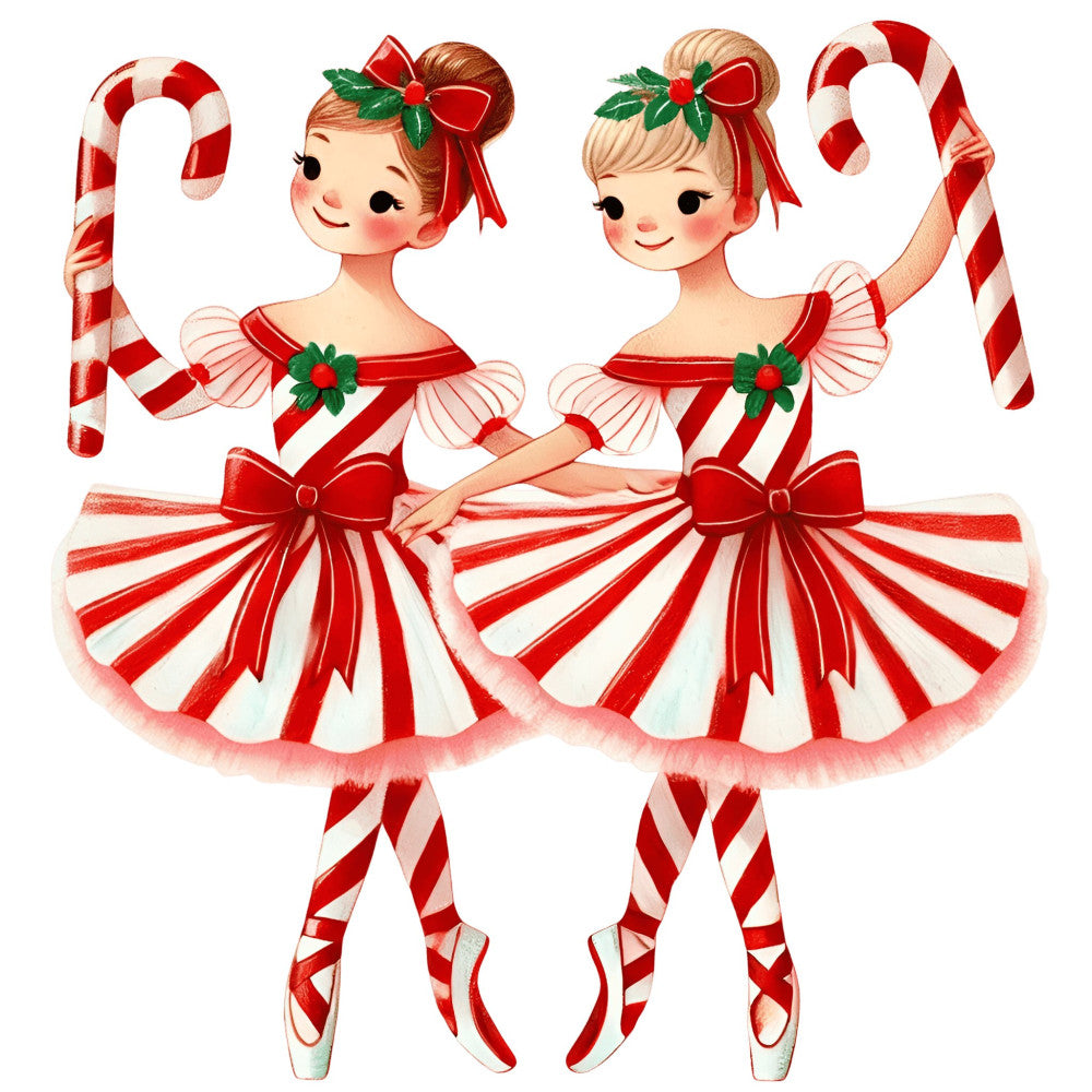 Nutcracker Ballet Fabric Panel 99