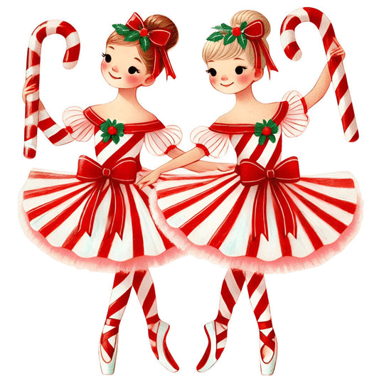 Nutcracker Ballet Fabric Panel 99