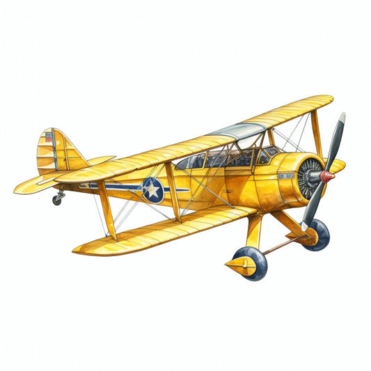 Wright Biplane Fabric Panel 25