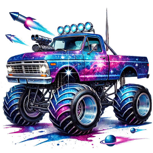 Monster Truck with Monster Fabric Panel 2