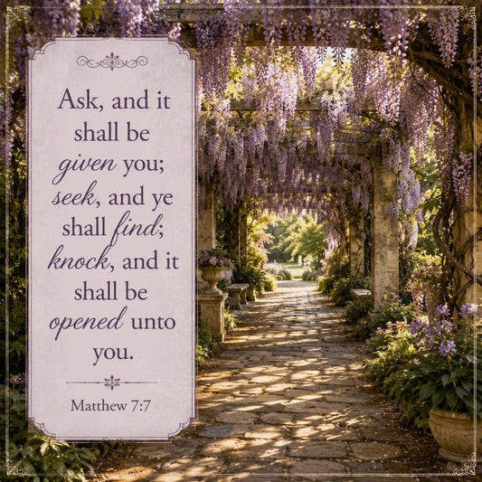 Inspirational Verses Fabric Panel 43