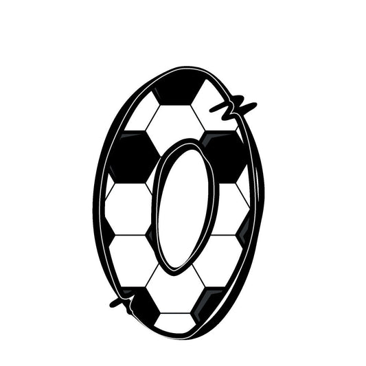 Soccer Alphabet Fabric Panel 14