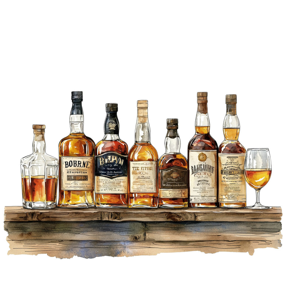 Bourbon Trail Fabric Panel 38