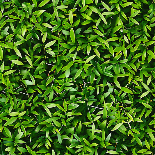 forest green, lime green, emerald, sage green, tiny leaves, small foliage, botanical pattern, nature design, leaf motif, dense foliage, quilting cotton, fabric panel, natural elements, organic pattern, scattered leaves, woodland theme, botanical print, green tones, leafy design, nature inspired