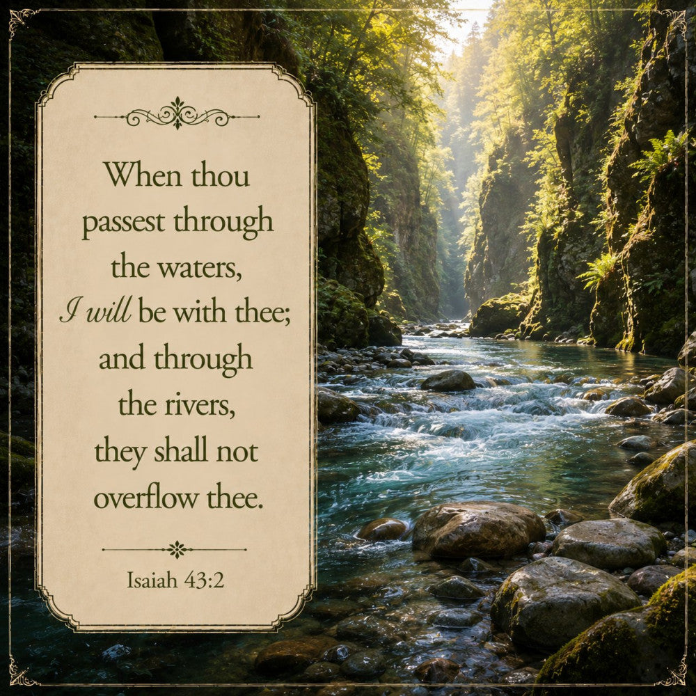 Inspirational Verses Fabric Panel 30