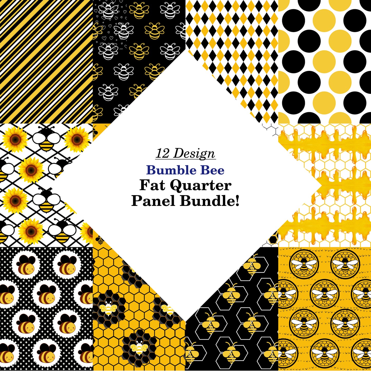 Bumble Bee Fat Quarter Bundle