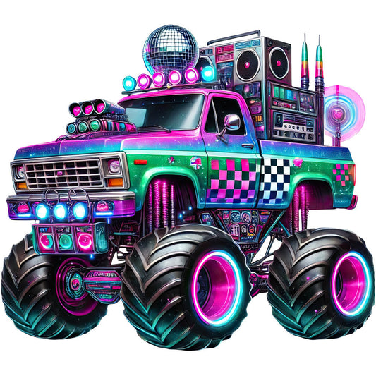 Monster Truck with Monster Fabric Panel 27
