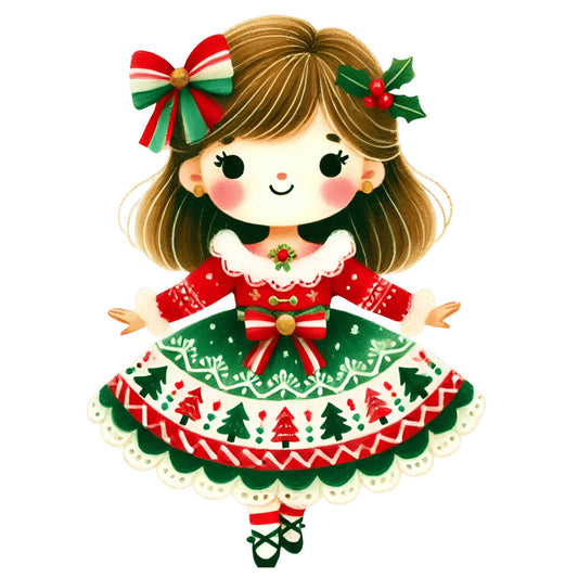 Nutcracker Ballet Fabric Panel 117