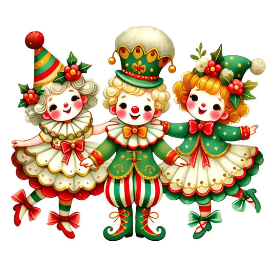 Nutcracker Ballet Fabric Panel 93