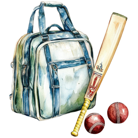 Cricket Game Fabric Panel 15