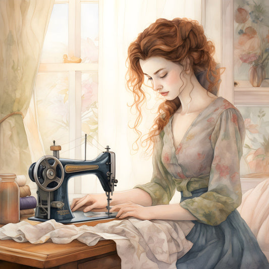 Sew Sweet Sewing Fabric Panel 3