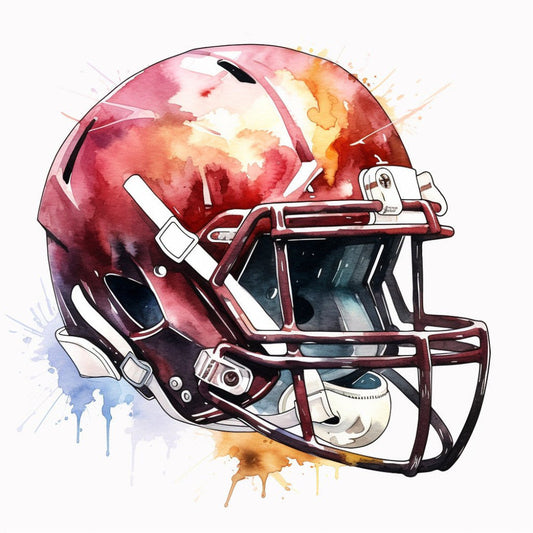 Splash Football Fabric Panel 11