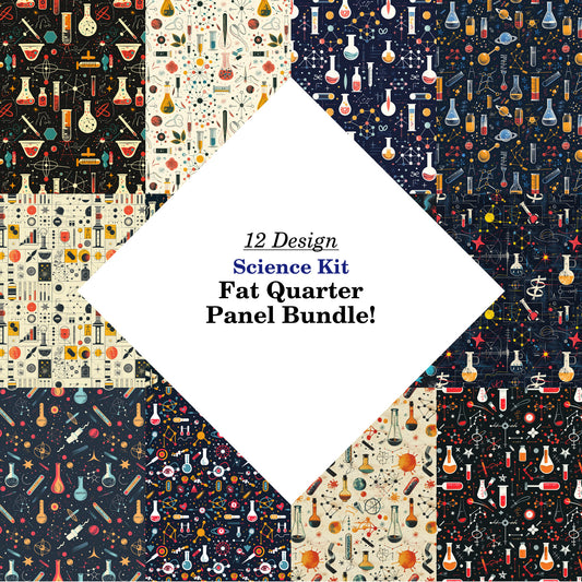 Science Kit Fat Quarter Bundle