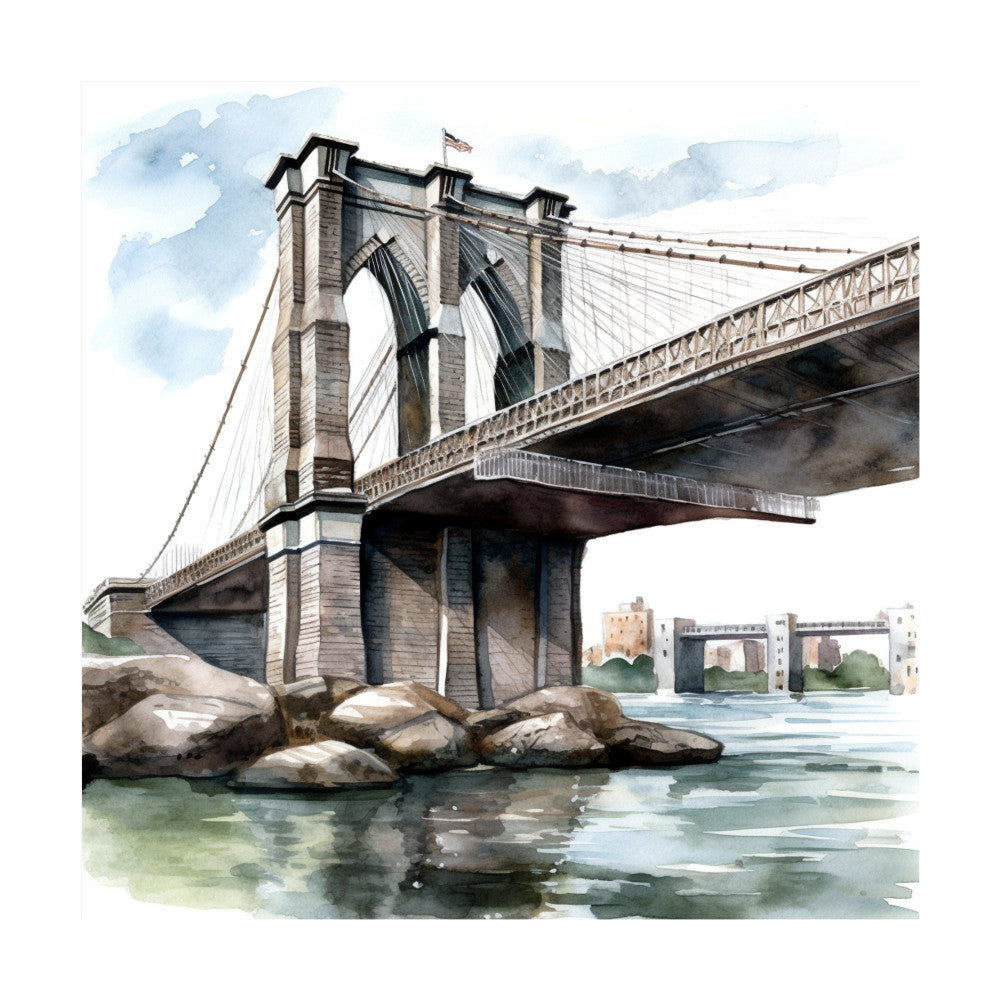 New York Landmarks Fabric Panel 21