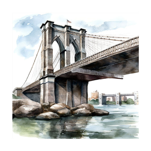 New York Landmarks Fabric Panel 21