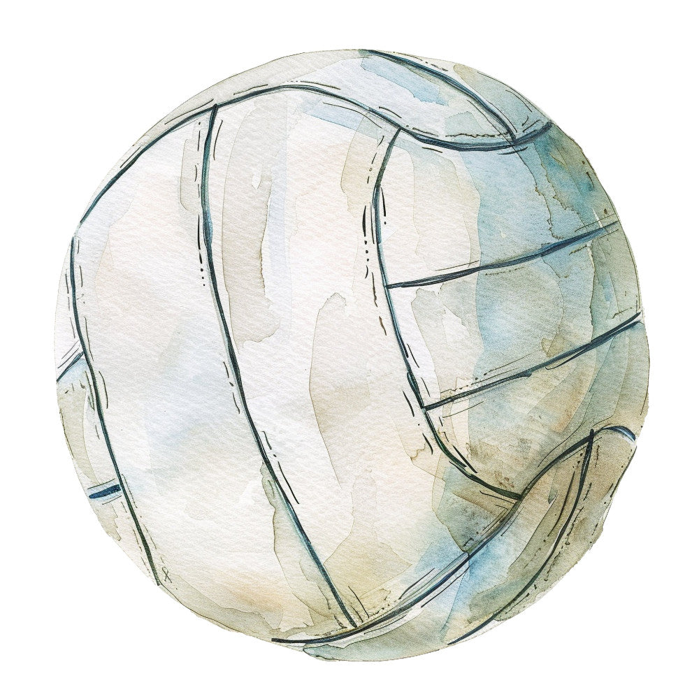 Beach Volleyball Fabric Panel 7