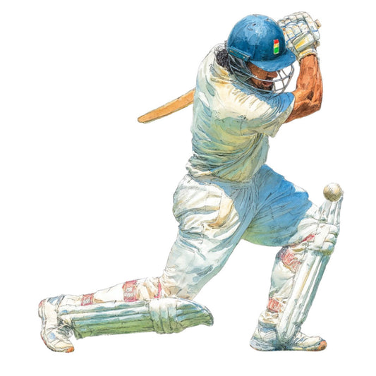 Watercolor Cricket Fabric Panel 1