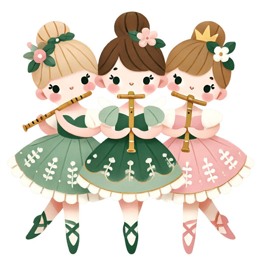 Nutcracker Ballet Fabric Panel 41
