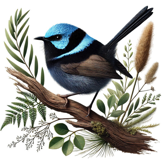 Australian Birds Fabric Panel 13