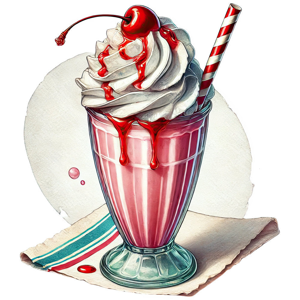 50s Diner Fabric Panel 5