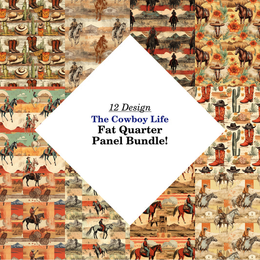 The Cowboy Life Fat Quarter Bundle