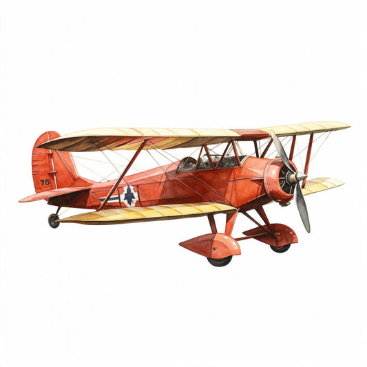 Wright Biplane Fabric Panel 20