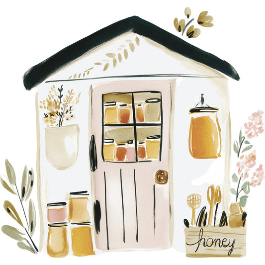 Honey Meadows Fabric Panel 27