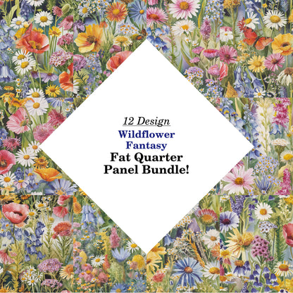 Wildflower Fantasy Fat Quarter Bundle