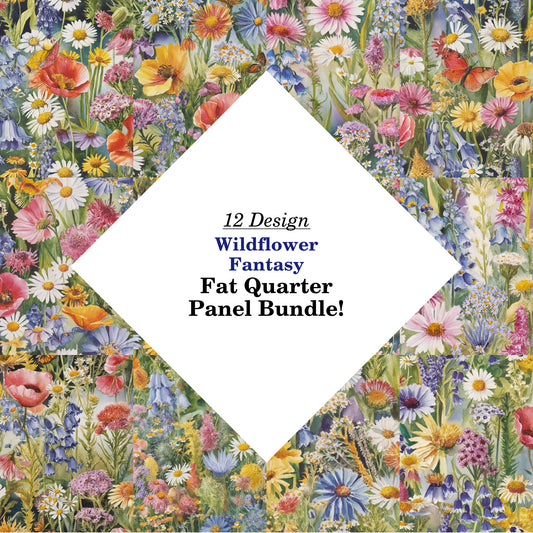 Wildflower Fantasy Fat Quarter Bundle