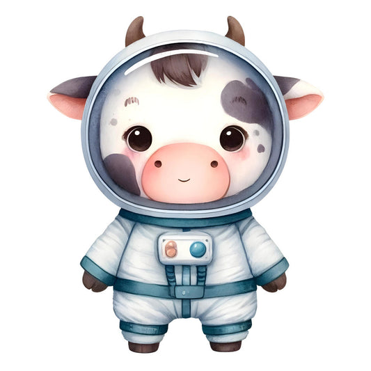 Astronaut Animal Space Fabric Panel 16