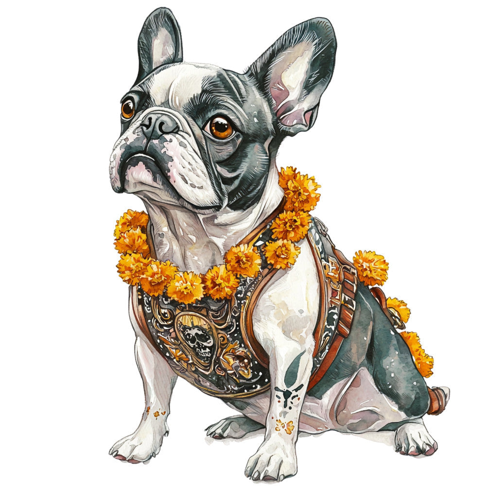 Pets de Los Muertos Fabric Panel 23