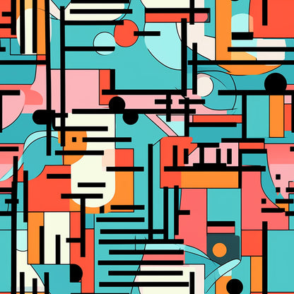 Groovy Boho Hippie Pattern 3 Quilting Cotton Fabric