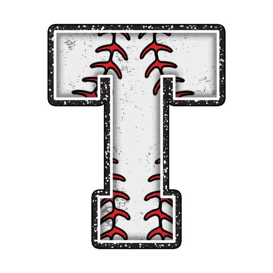 Baseball Alphabet Fabric Panel 29