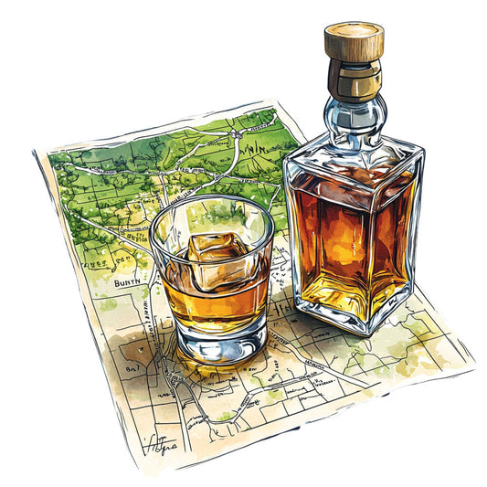 Bourbon Trail Fabric Panel 3