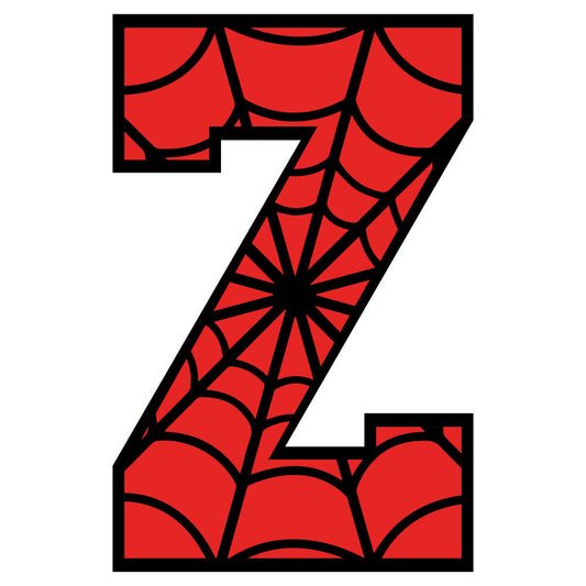 Spider Alphabet Fabric Panel 33