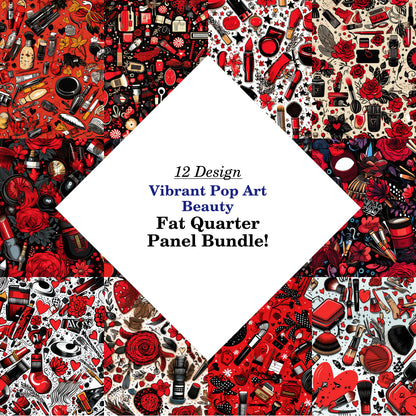 Vibrant Pop Art Beauty Fat Quarter Bundle