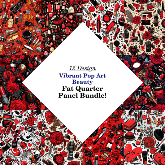 Vibrant Pop Art Beauty Fat Quarter Bundle