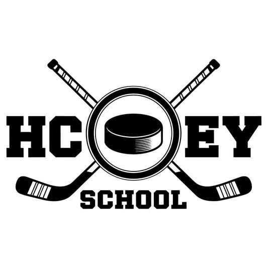Hockey Silhouettes Fabric Panel 8