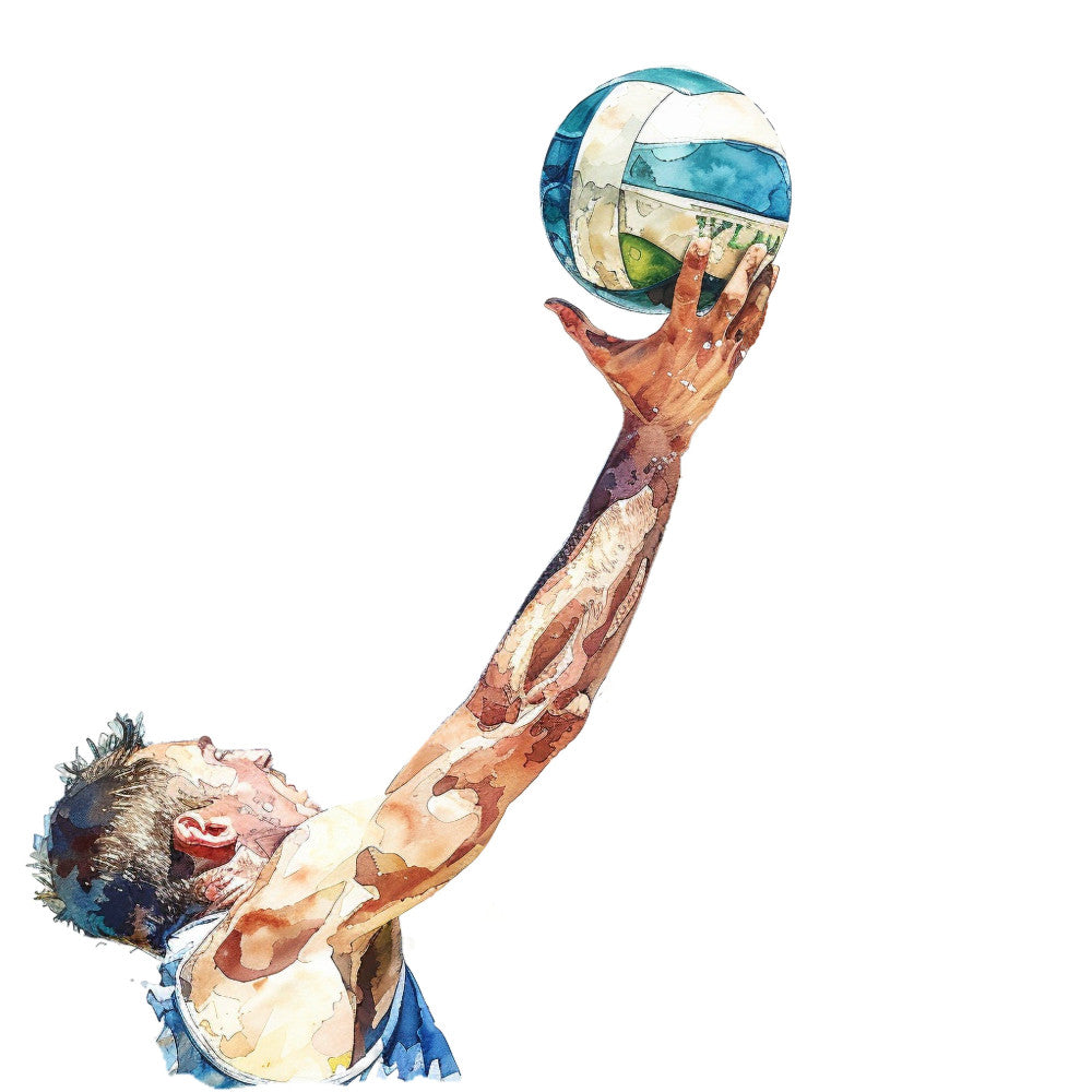 Beach Volleyball Fabric Panel 31