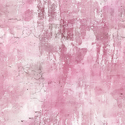 pink, blush, rose, mauve, dusty pink, grunge, distressed, weathered, cracked, peeling paint, textured, aged, vintage, abstract, mottled, faded, quilting cotton, fabric panel, worn, rustic