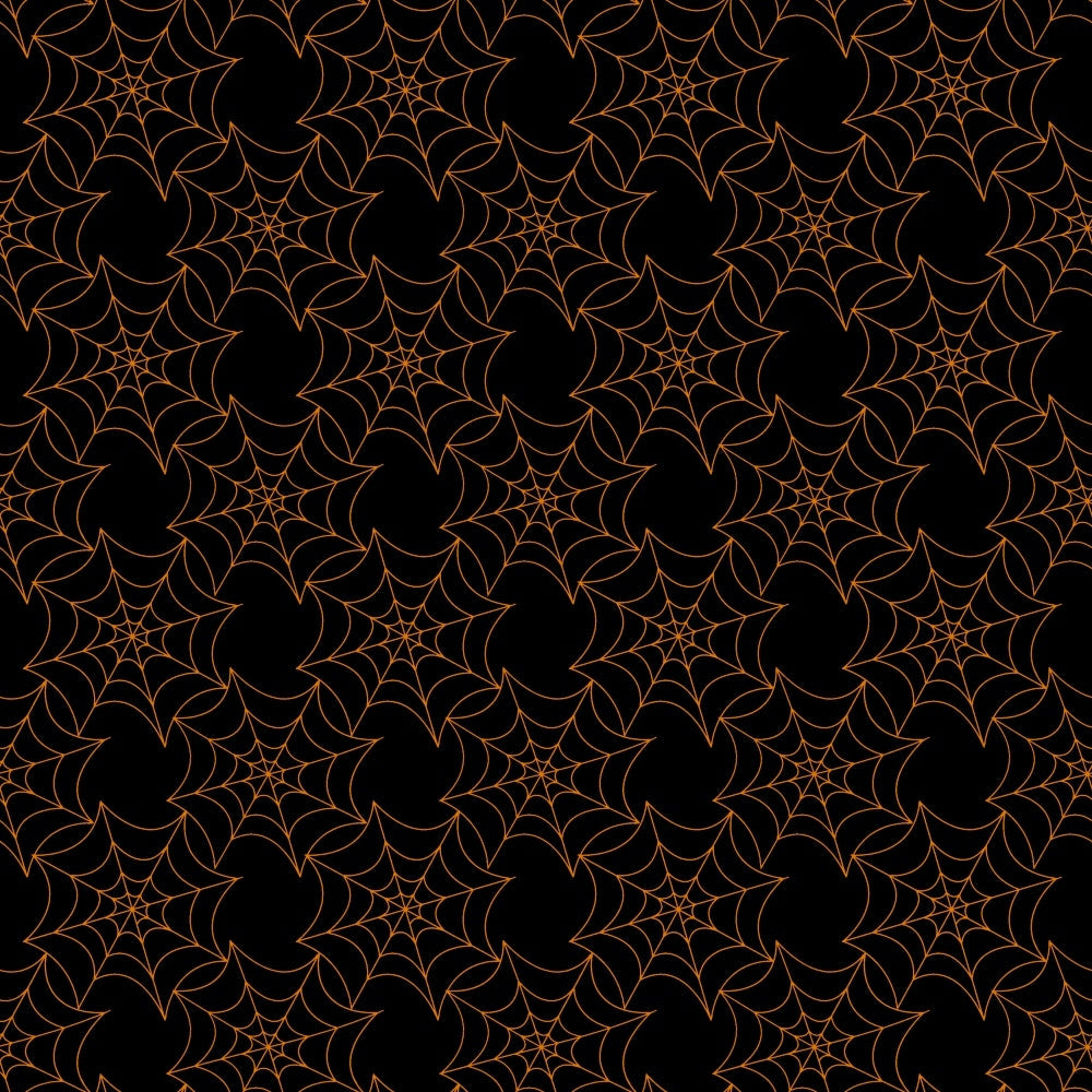 Daily Deal: Elegant Halloween Pattern 4 Quilting Cotton Fabric - 45" x 2 Yards"