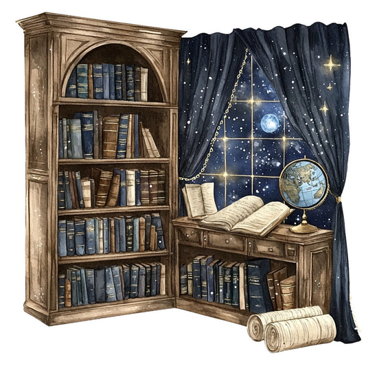 Wizard School Fabric Panel 27