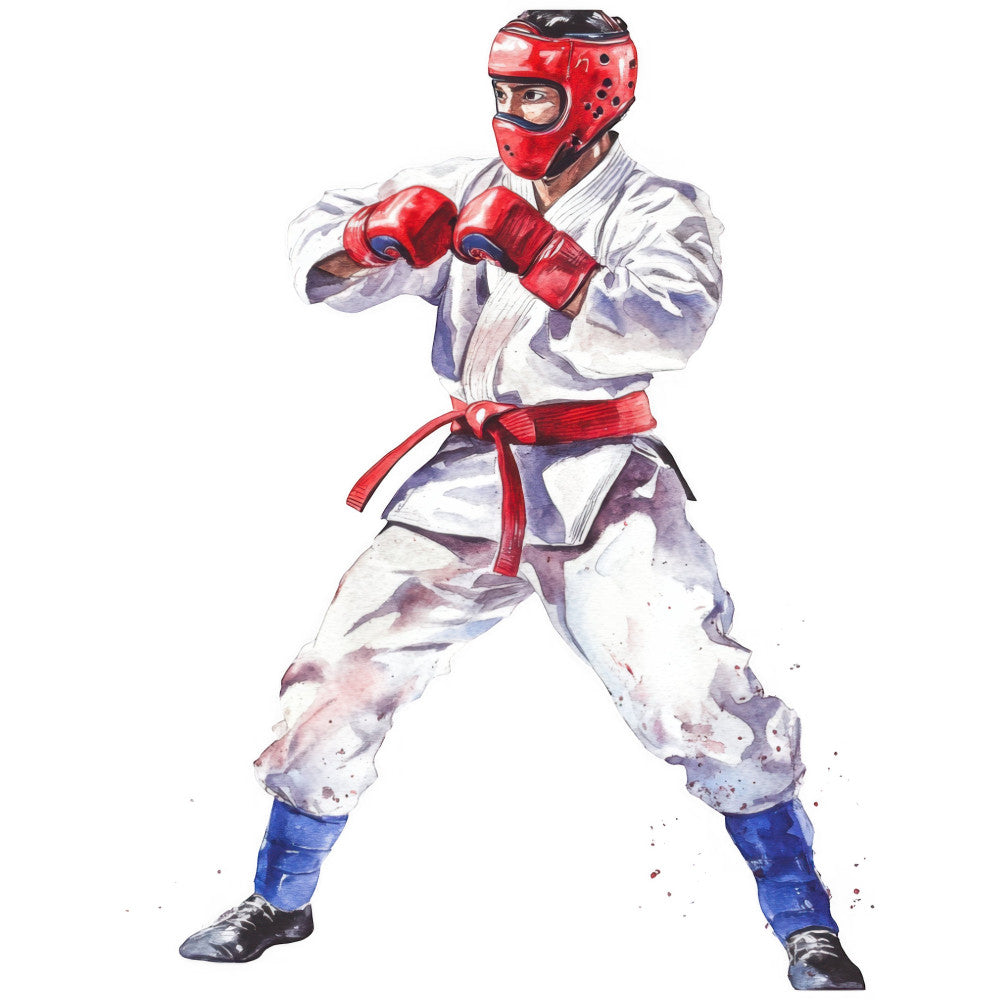 Karate Taekwondo Fabric Panel 13