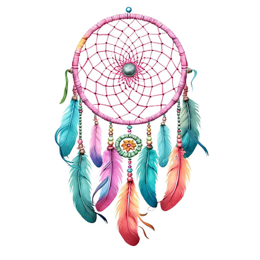 Watercolor Dream Catcher Fabric Panel 2