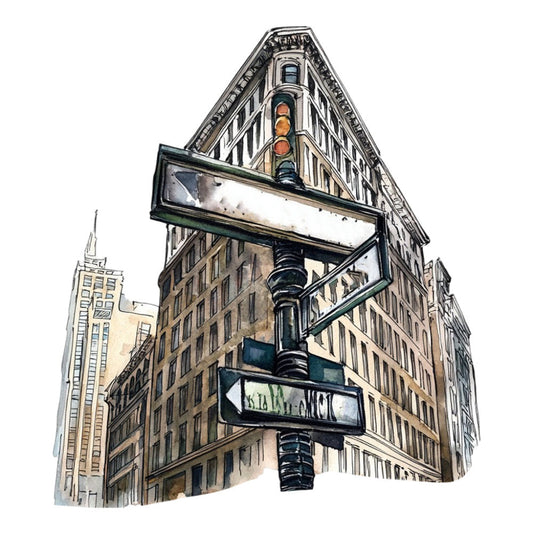 New York City Fabric Panel 16