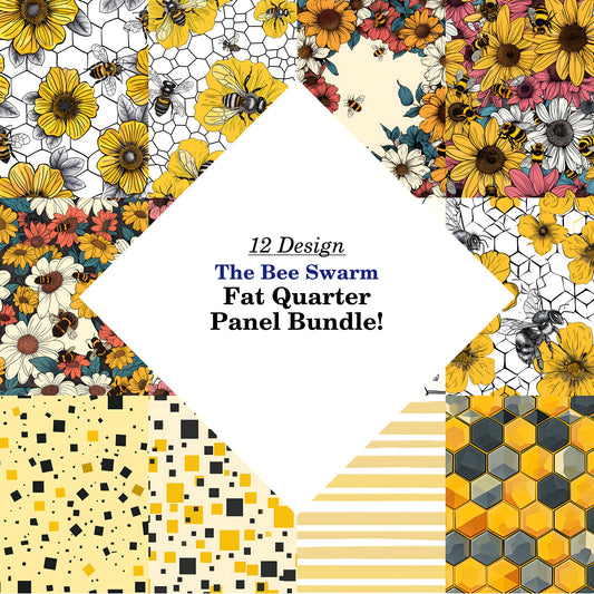 The Bee Swarm Fat Quarter Bundle