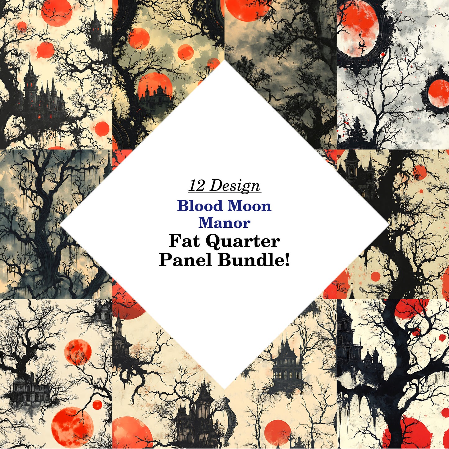 Blood Moon Manor Fat Quarter Bundle