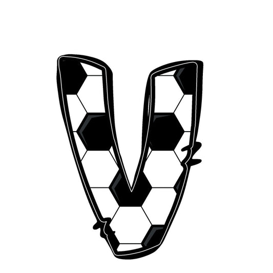 Soccer Alphabet Fabric Panel 21