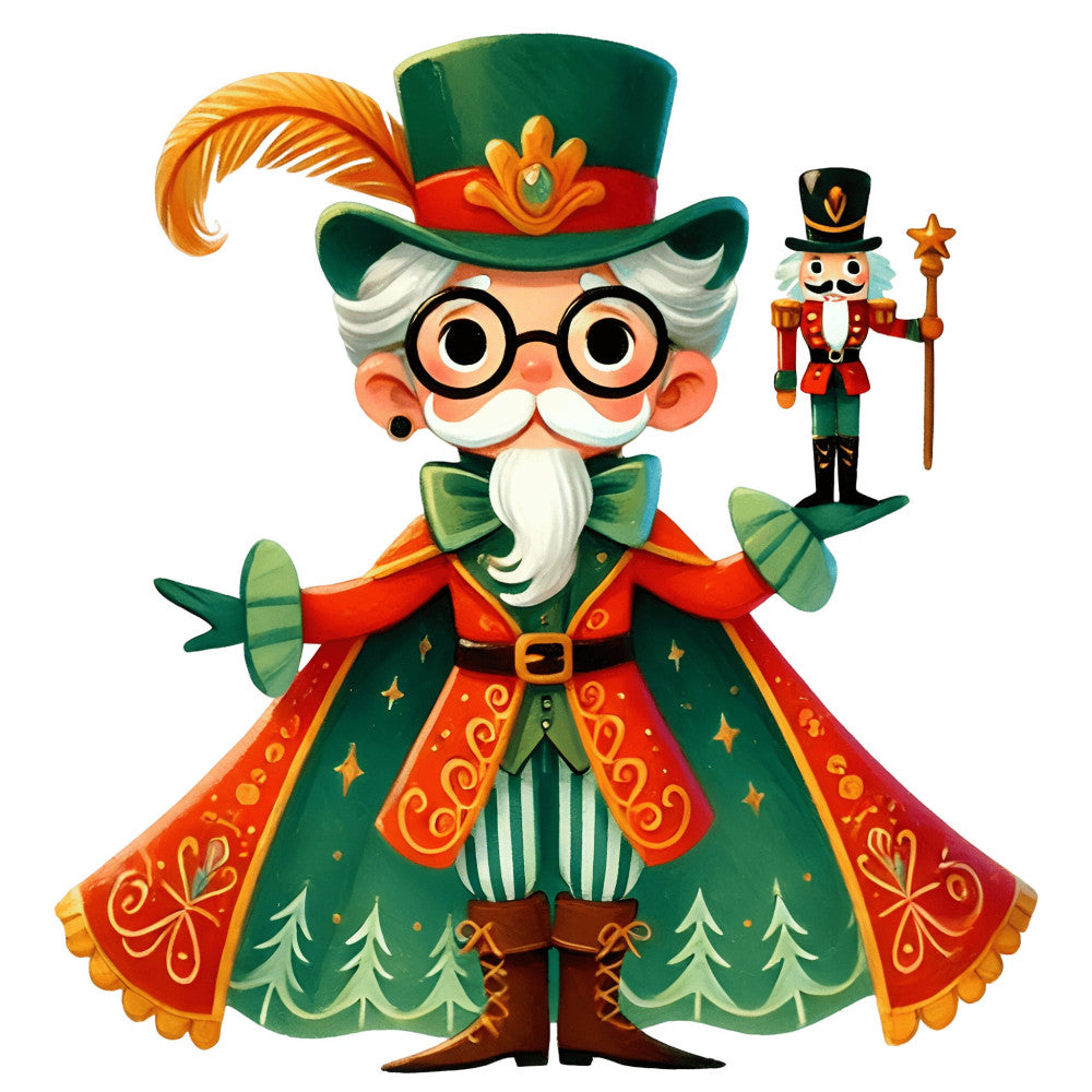 Nutcracker Ballet Fabric Panel 1